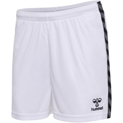 hummel hmlAUTHENTIC Polyester Shorts Damen 9001 - white XS