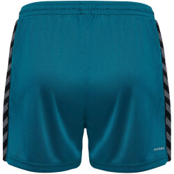 hummel Authentic Polyester Shorts Damen 7058 - blue coral XS