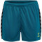 hummel Authentic Polyester Shorts Damen 7058 - blue coral XS
