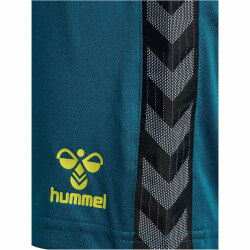 hummel Authentic Polyester Shorts Damen 7058 - blue coral XL