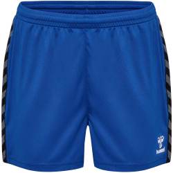 hummel Authentic Polyester Shorts Damen 7045 - true blue XXL