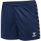hummel hmlAUTHENTIC Polyester Shorts Damen 7026 - marine XS