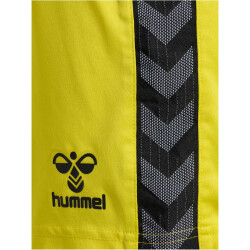 hummel Authentic Polyester Shorts Damen 5269 - blazing yellow XS