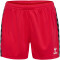 hummel Authentic Polyester Shorts Damen 3062 - true red XS