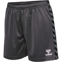 hummel hmlAUTHENTIC Polyester Shorts Damen 1525 - asphalt XS