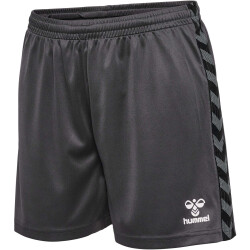 hummel Authentic Polyester Shorts Damen 1525 - asphalt XXL