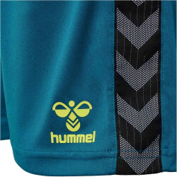 hummel Authentic Polyester Shorts Kinder 7058 - blue coral 164