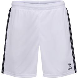 hummel Authentic Polyester Shorts Herren 9001 - white S