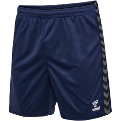 hummel Authentic Polyester Shorts Herren 7026 - marine S