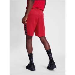hummel Authentic Polyester Shorts Herren 3062 - true red S
