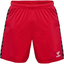 hummel Authentic Polyester Shorts Herren 3062 - true red M