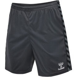 hummel Authentic Polyester Shorts Herren 1525 - asphalt S