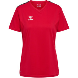 hummel Authentic Polyester Trikot Damen 3062 - true red M