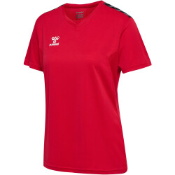 hummel Authentic Polyester Trikot Damen 3062 - true red L