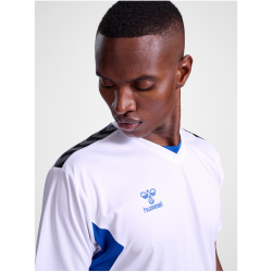 hummel Authentic Polyester Trikot Herren 9368 - white/true blue L