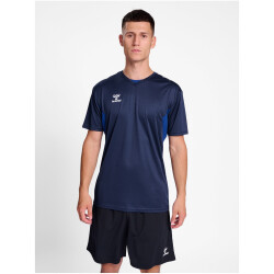 hummel Authentic Polyester Trikot Herren 7026 - marine 3XL