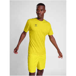 hummel Authentic Polyester Trikot Herren 5269 - blazing yellow S