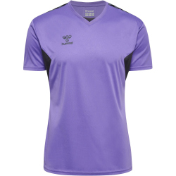 hummel Authentic Polyester Trikot Herren 3766 - dahlia purple/asphalt S
