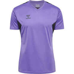 hummel Authentic Polyester Trikot Herren 3766 - dahlia purple/asphalt L