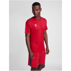 hummel Authentic Polyester Trikot Herren 3062 - true red M