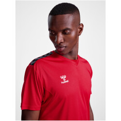 hummel Authentic Polyester Trikot Herren 3062 - true red 3XL