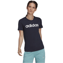 adidas LOUNGEWEAR Essentials Slim Logo T-Shirt Damen