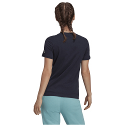 adidas LOUNGEWEAR Essentials Slim Logo T-Shirt Damen