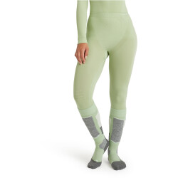 FALKE Long Tights Warm Damen 7378 - quiet green XS