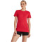 FALKE Seamless Laufshirt melange Damen 8070 - scarlet XS/S
