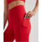 FALKE CORE 3/4 Sport Tights Damen 8070 - scarlet XS