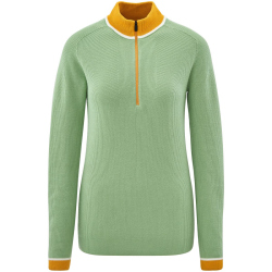 FALKE Ski Troyer Pullover Damen 7378 - quiet green M