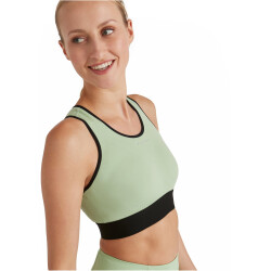 FALKE Yoga Sport BH Damen 7378 - quiet green XS
