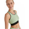 FALKE Yoga Sport BH Damen 7378 - quiet green XS