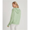 FALKE Yoga Kapuzenjacke Damen 7378 - quiet green XS