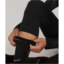 FALKE Wool Tech 3/4 Tights Herren 3000 - black S