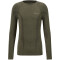 FALKE Wool Tech langarm Unterhemd Herren 7830 - olive S