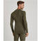 FALKE Wool Tech langarm Unterhemd Herren 7830 - olive XL