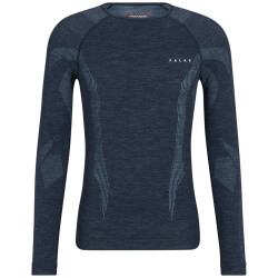 FALKE Wool Tech langarm Unterhemd Herren 6116 - space blue S