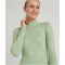 FALKE Wool Tech Trend langarm Unterhemd Damen 7378 - quiet green XS