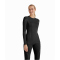 FALKE Wool Tech langarm Unterhemd Damen 3000 - black XS