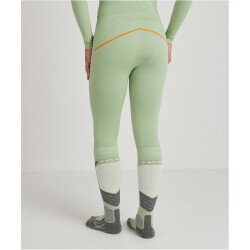 FALKE Maximum Warm Trend 3/4 Tights Damen 7378 - quiet green XS