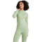 FALKE Maximum Warm Trend Langarmshirt Damen 7378 - quiet green XS