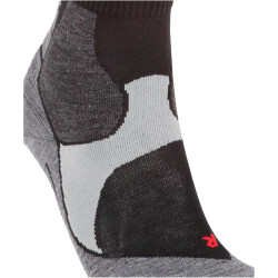 FALKE BC3 Comfort Short Fahrradsocken 3010 - black-mix 37-38