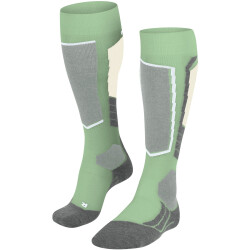 FALKE SK2 Skisocken aus Wolle Damen 7378 - quiet green 35-36