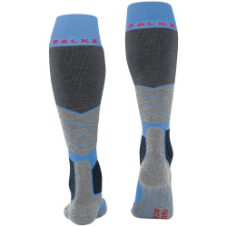 FALKE SK2 Intermediate Vegan Skisocken Damen 6545 - blue...