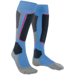 FALKE SK2 Intermediate Vegan Skisocken Damen 6545 - blue note 35-36
