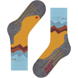 FALKE Crest Trekkingsocken Damen 1301 - lemonade 35-36