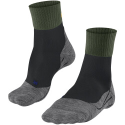 FALKE TK2 Short Cool Trekkingsocken Damen 3007 - black 35-36