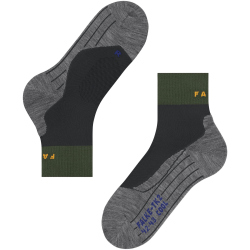 FALKE TK2 Short Cool Trekkingsocken Damen 3007 - black 35-36