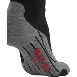 FALKE TK2 Explore Ankle Trekkingsocken Damen 3007 - black 41-42